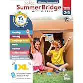 Summer Bridge Activities 2nd to 3rd Grade Workbooks, Activity Book with Math, Language Arts, Reading Comprehension, Science, Social Studies, Writing, Fitness, Flash Cards, Stickers and More