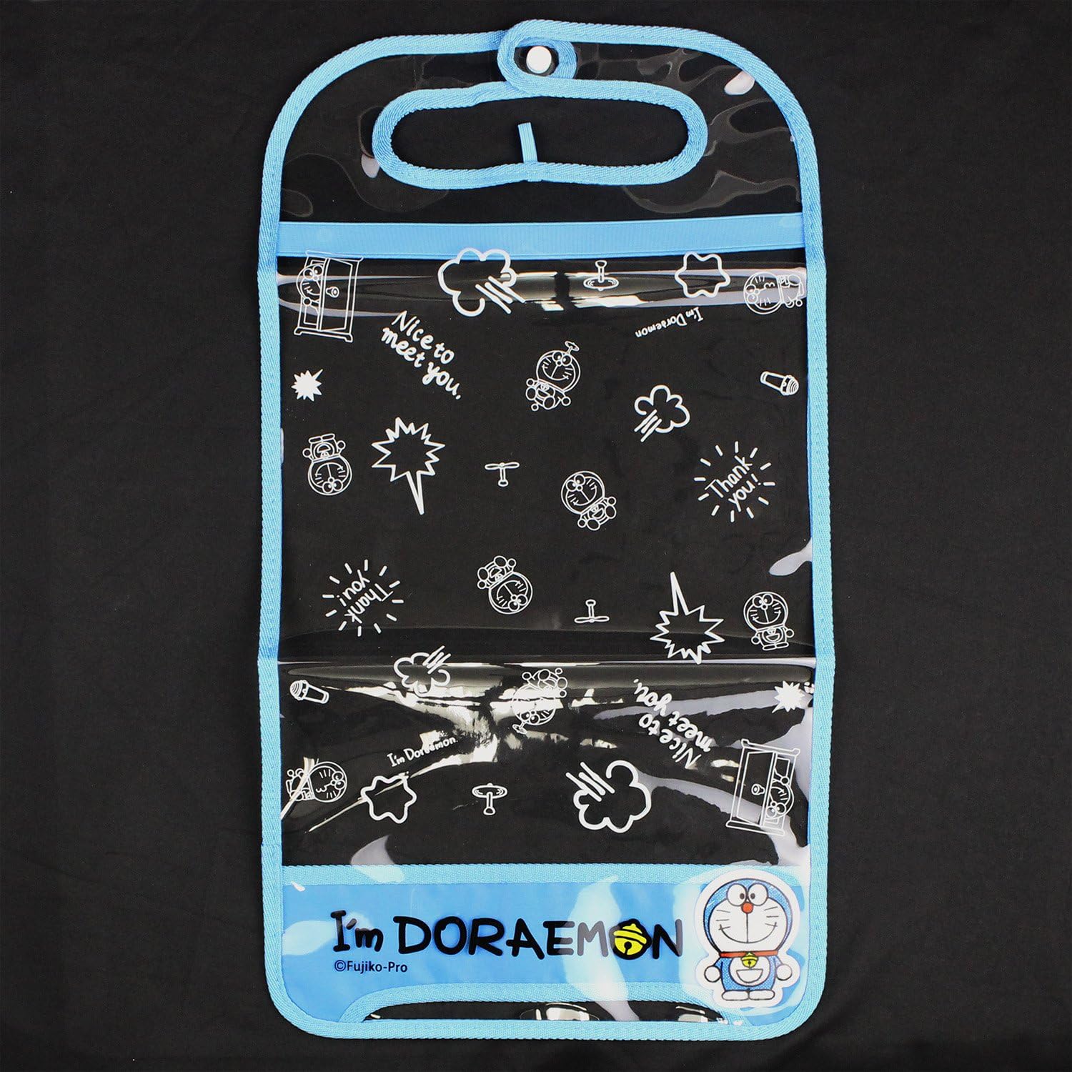 Amazon ヒラ商 ドラエモン ランドセルカバー ひみつ道具 大型ワイド 透明クリア Drrc 02 ランドセルカバー シューズ バッグ