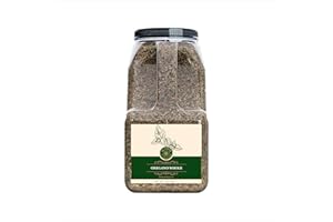 US FARMERS ALL-NATURAL FOODS US-FARMERS Whole Dried and Cut Mediterranean Oregano Leaves in Jar, 1Lb