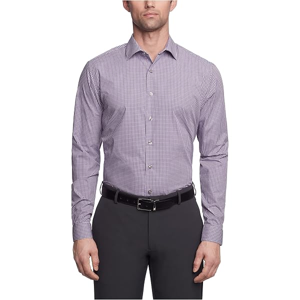 Amazon.com: Kenneth Cole Unlisted Men's Dress Shirt Regular Fit Solid ,  Almond, 14