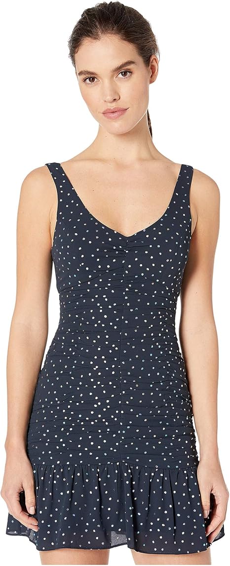 bジェネレーション レディース ワンピース Shirred Flounce Woven Dress Tnt 並行輸入品 ワンピース チュニック 通販 Amazon