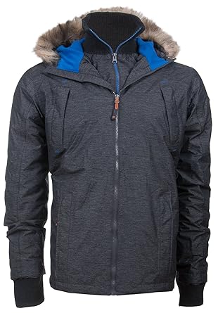 Premium Herren Herbst-/Winterübergangsjacke | Model Torsk | Leicht und Warm | Innenfutter aus Fleece | Parka | Wasserdicht un
