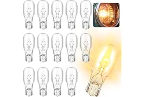 Avenuebool 15 Pcs 912 Bulbs Compatible with 54766, 912 Auto/RV/Marine Replacement Interior Light Bulb, License Plate Side Marker Automotive Interior Dashboard Dome Light Replacement,12V and 8.9 W