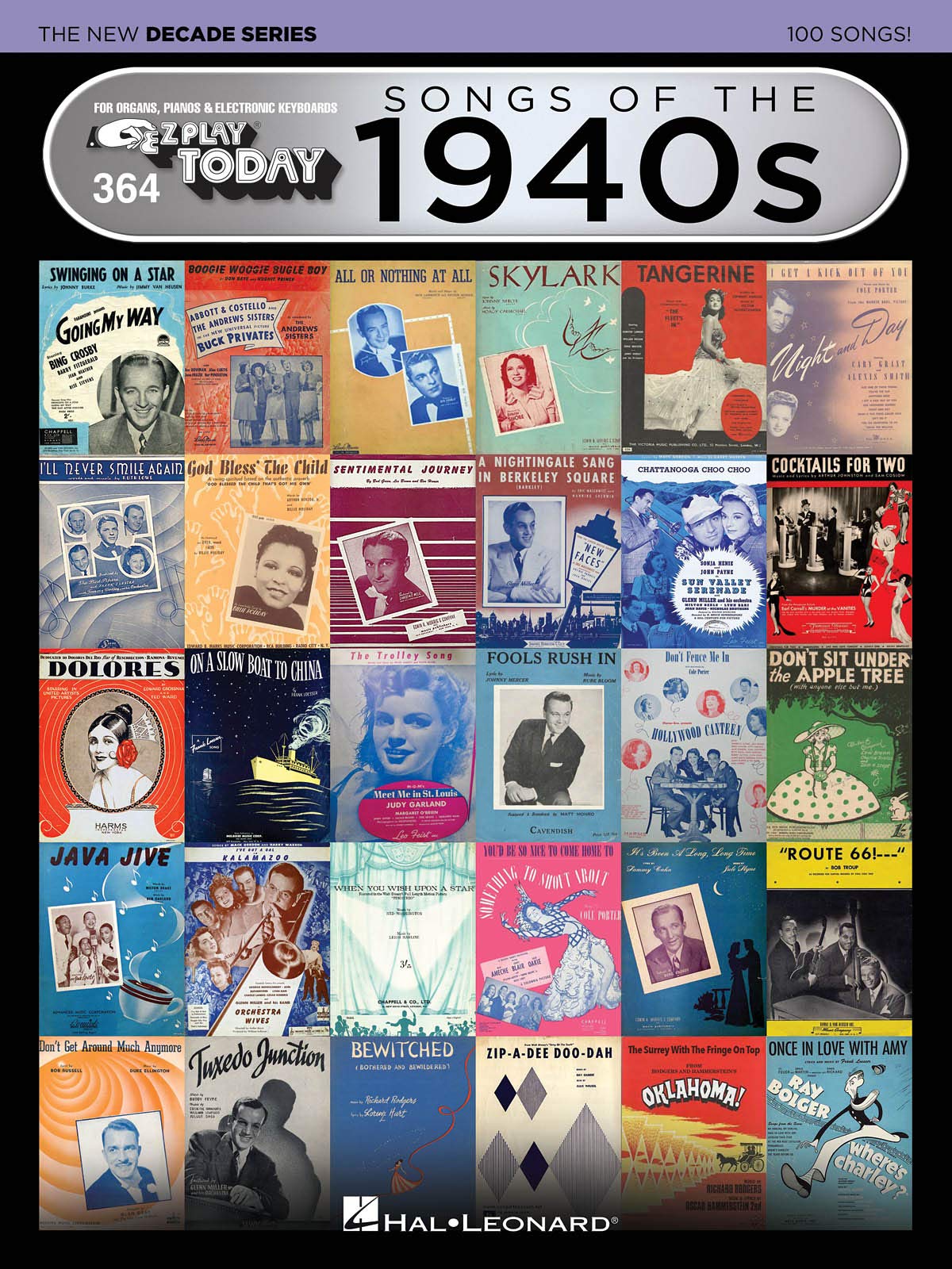 Songs of the 1940s - The New Decade Series: E-Z Play Today Volume 364 (E-zZPlay Today - the New Decade, 364)