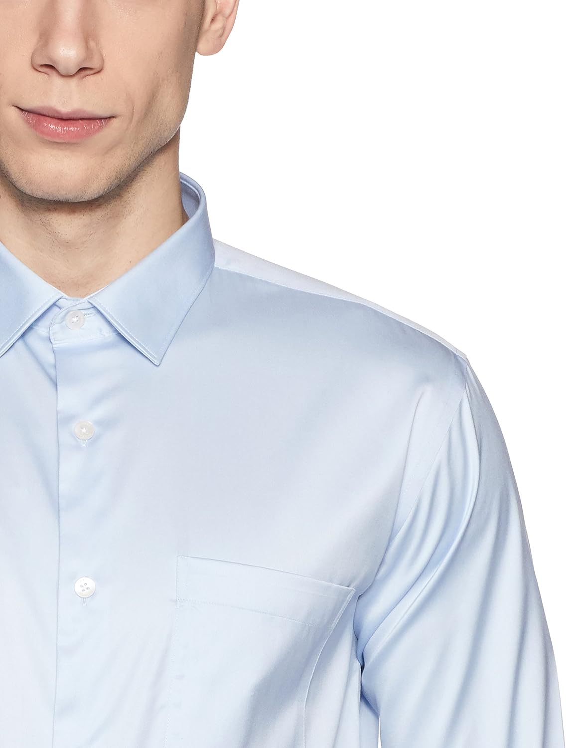 symbol amazon brand men's wrinkle resistant fully tape regular fit shirt