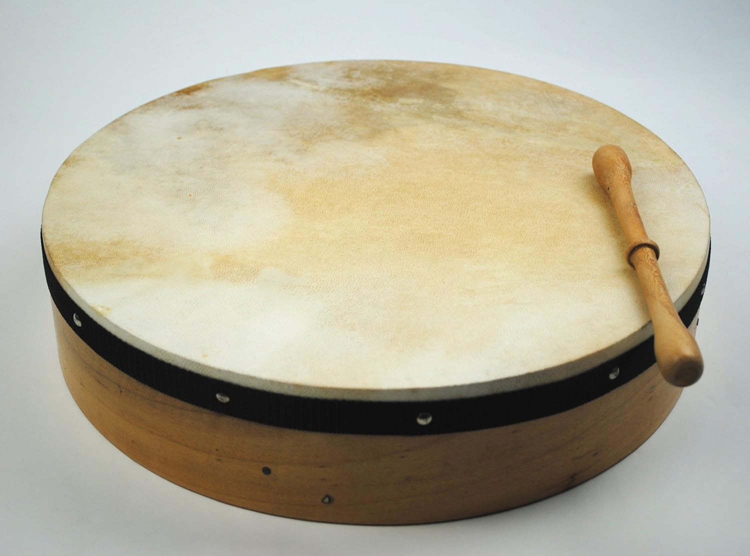 16 40,64cm Bodhrán Irlandais Tambour et bâton Instruments de percussion à main Instruments de
