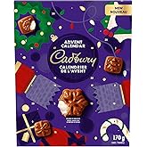 CADBURY, Cadbury Dairy Milk Advent Calendar, 170g, Chocolate, Chocolate Candy, Christmas Gifts