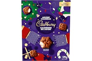 CADBURY, Cadbury Dairy Milk Advent Calendar 2025, 170g, Chocolate, Chocolate Candy, Christmas Gifts