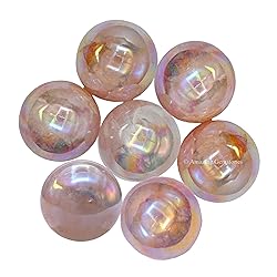 Amazing Gemstone Angel Aura Rose Quartz Crystal