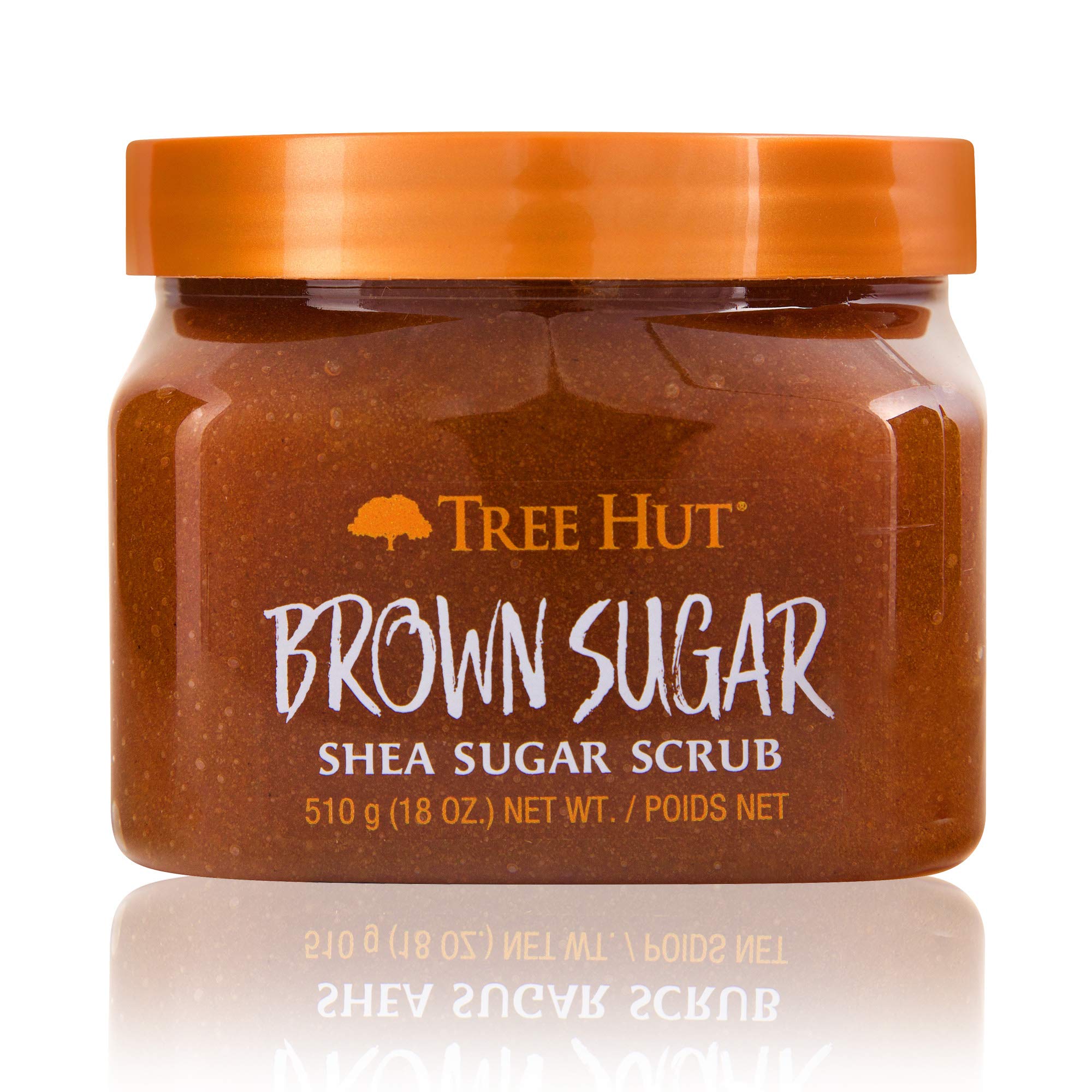 Tree Hut Brown Sugar Shea Sugar Scrub, 18 oz, Ultra Hydrating and Exfoliating Scrub for Nourishing Essential Body Care