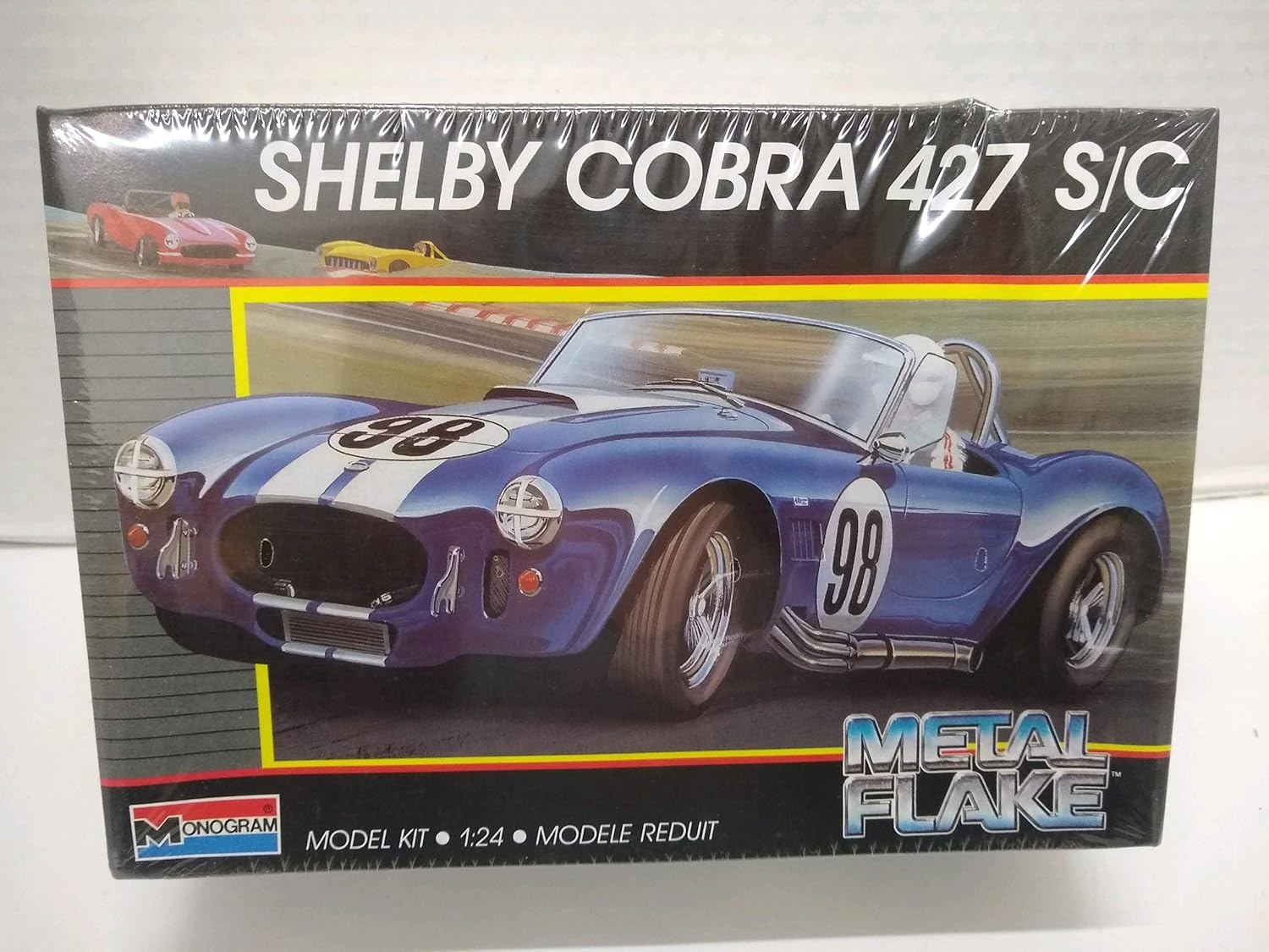 shelby cobra plastic model kit