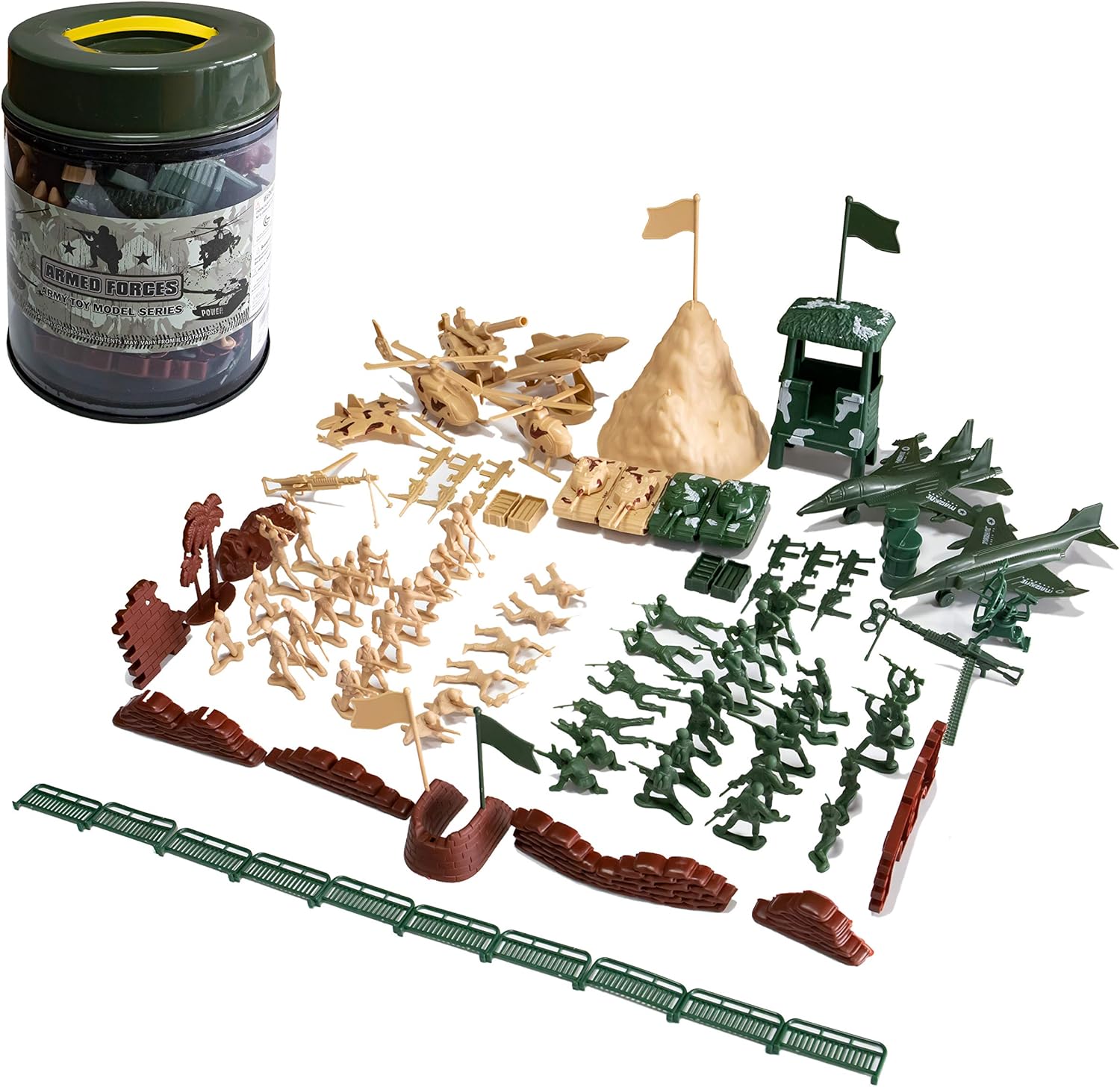 Hautton Plastic Army Men, Toy Story Soldiers Bucket Amazon.co.uk