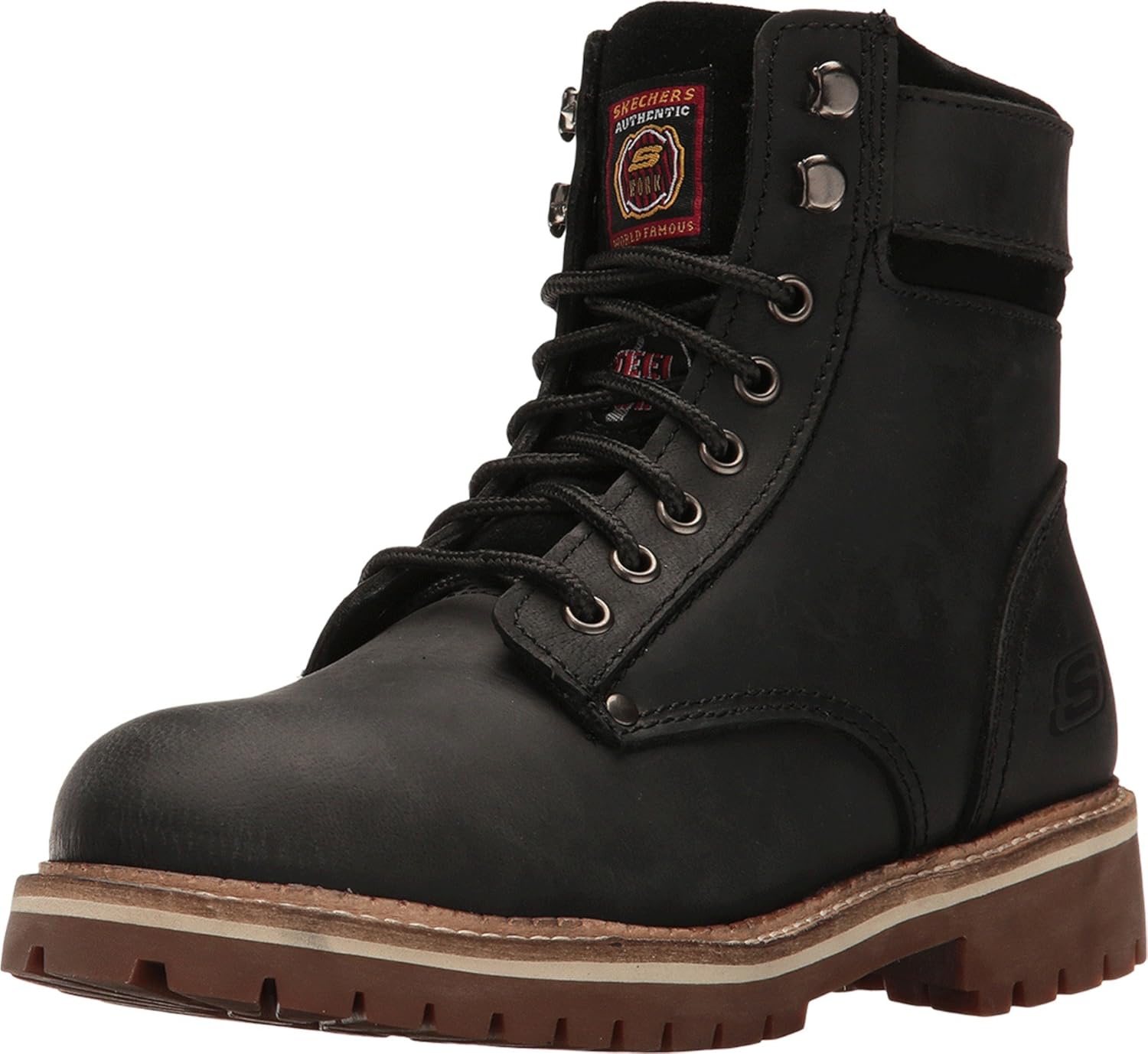 Skechers Women's Work Brooten Steel Toe Boot Amazon.co.uk Shoes & Bags