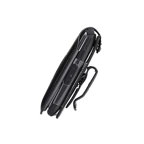 Fitted Leather Case for Alcatel One Touch Go Flip 4044 (Boost