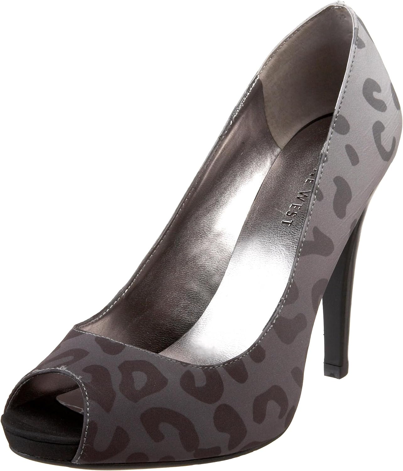 nine west gray heels