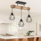Feanron 3-Lights Farmhouse Dining Room Pendant