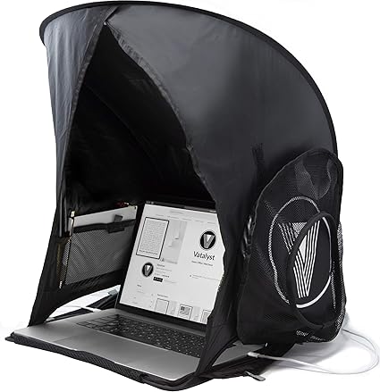 Laptop Sun Shade | Outdoor Foldable and Portable Glare Screen Hood Shie