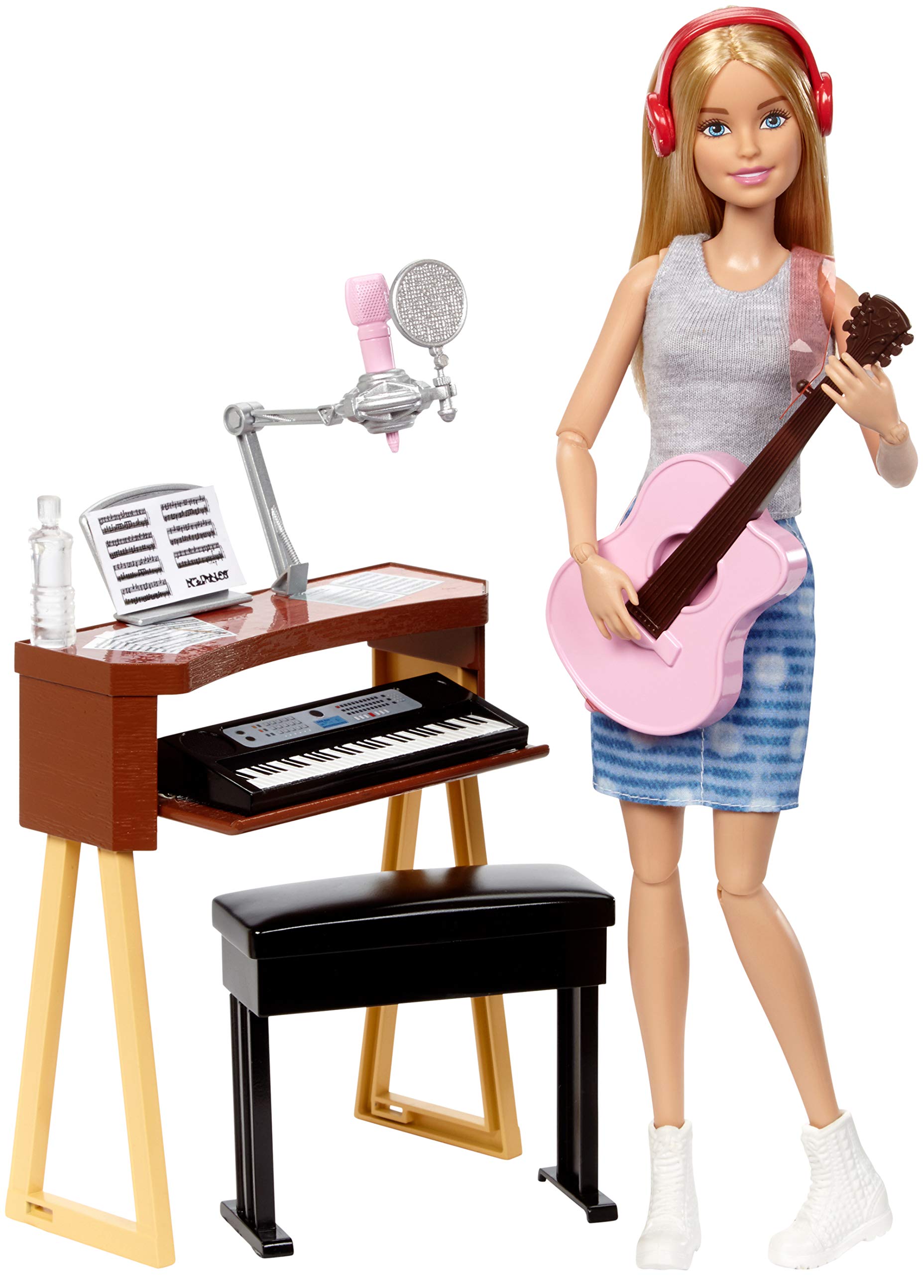 Barbie Musician Doll And Playset With Guitar, Keyboard & More [Amazon Exclusive] – ThenLevel