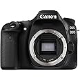 Canon EOS 80D Digital SLR Camera Body (Black) (Renewed)