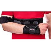 Ezy Wrap Arm Sling Shoulder Immobilizer &ndash; Strap-Free Sling &ndash; Universal Fit | Strap-Free Shoulder Sling Immobilizer w/Bicep And Wrist Support &ndash; Adjustable, Breathable Foam Brace for Men &amp; Women