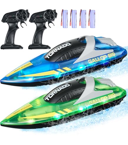 Barco Cebador Barco Teledirigido Para Piscina Con Luz Y