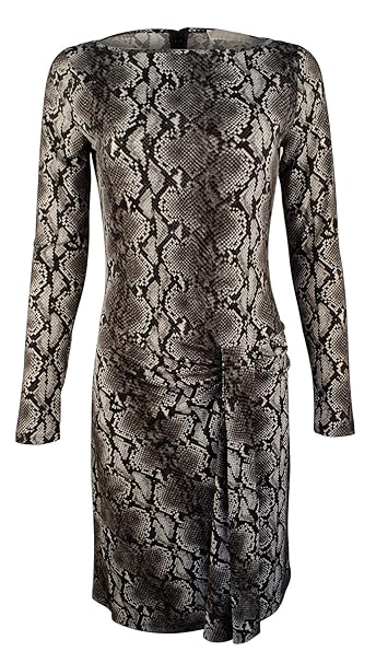 michael kors snake print dress