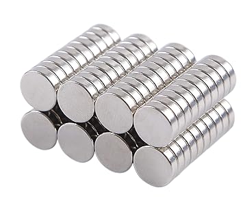 120 imanes de nevera con cilindro de neodimio, imanes de 6 mm de ...