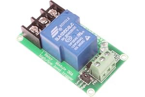 NOYITO 30A 1 Channel Relay Module High Low Level Trigger with Optocoupler Isolation Load DC 30V AC 250V 30A for PLC Automation Equipment Control Industrial Control (1 Channel 12V)