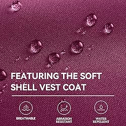 baleaf Women's Lightweight Vest Softshell