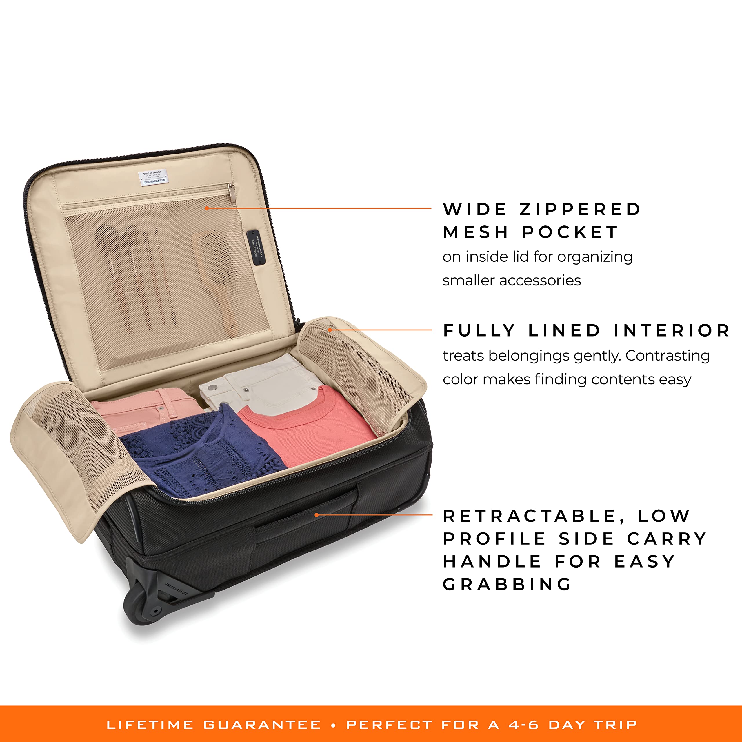 Briggs & Riley Travel Duffel Bag - Weekender & Overnight Luggage for Women & Men, Softside Bag
