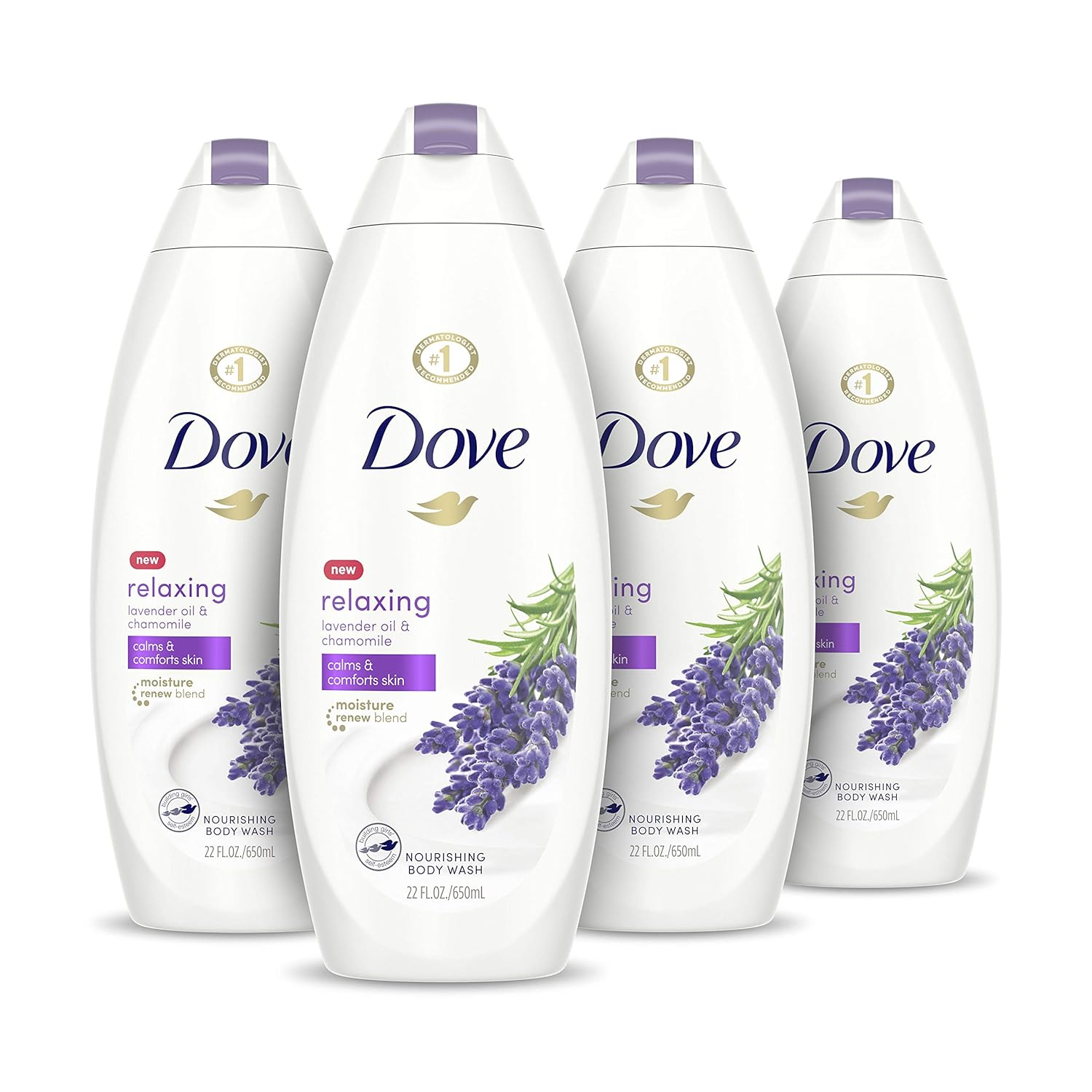 dove body wash lavender