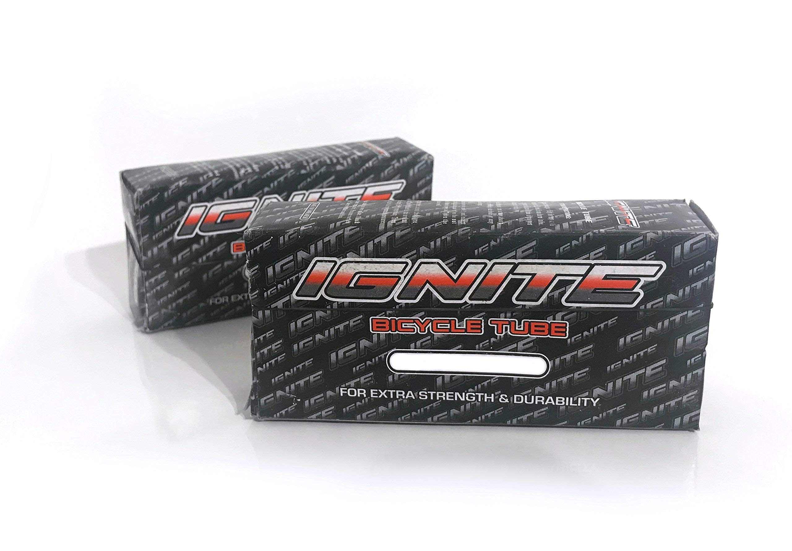 2x Ignite Cycle Inner Tubes - 26" 1.75-2.125 - PRESTA Long Valve (60mm) - For Mountain Bike/MTB