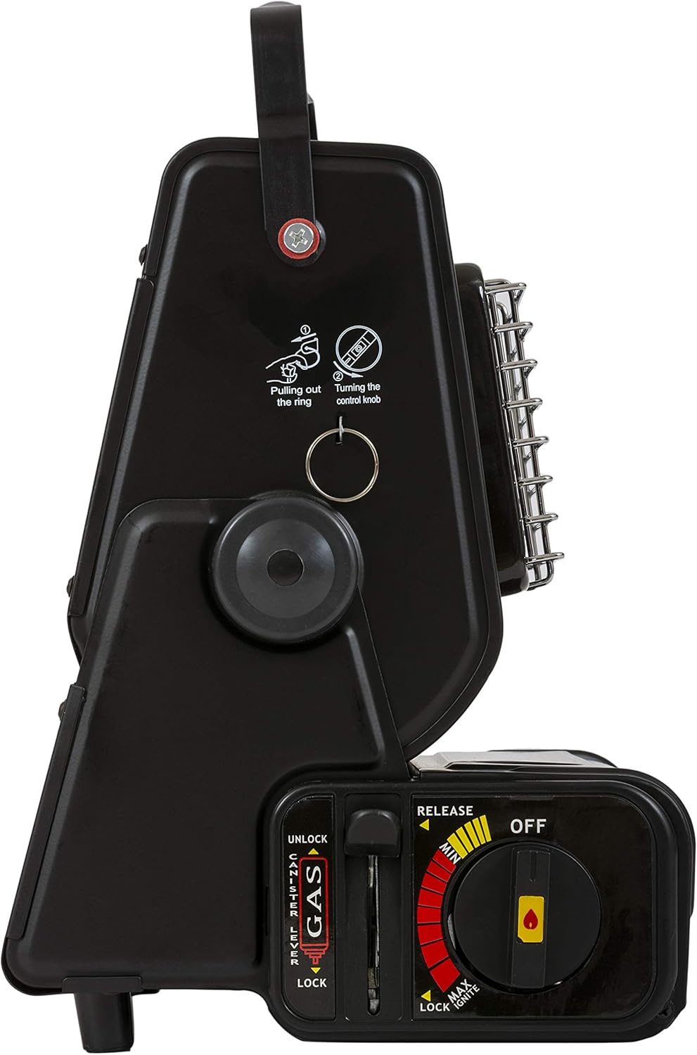 Highlander GAS009 - Calentadores de pies, Color Negro