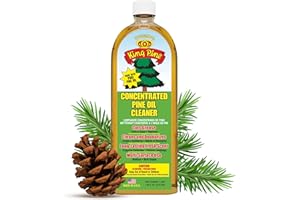 King Pine Concentrated Pine Oil Multi-Surface Cleaner Industrial Strength, Gold, 16 Fl Oz
