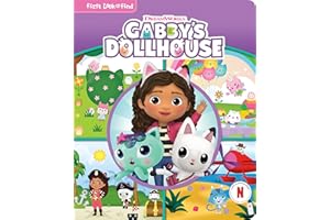 DreamWorks Gabby's Dollhouse - First Look and Find Activity Book - PI Kids