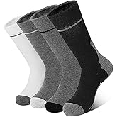Moonlight Manor 4 Paris Wool Warm Merino Socks for Men,wool Hiking Crew Socks, Winter Warm Socks