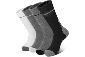 Moonlight Manor 4 Paris Wool Warm Merino Mens Womens Hiking Crew Socks US Size 6-13
