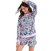 Vera Bradley womens French Terry Crewneck Sweatshirt (Extended Size Range)