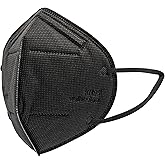Well Before KN95 Face Masks 10 Pack, Wrapped 5-layer Protection Individually with Elastic Ear Loop