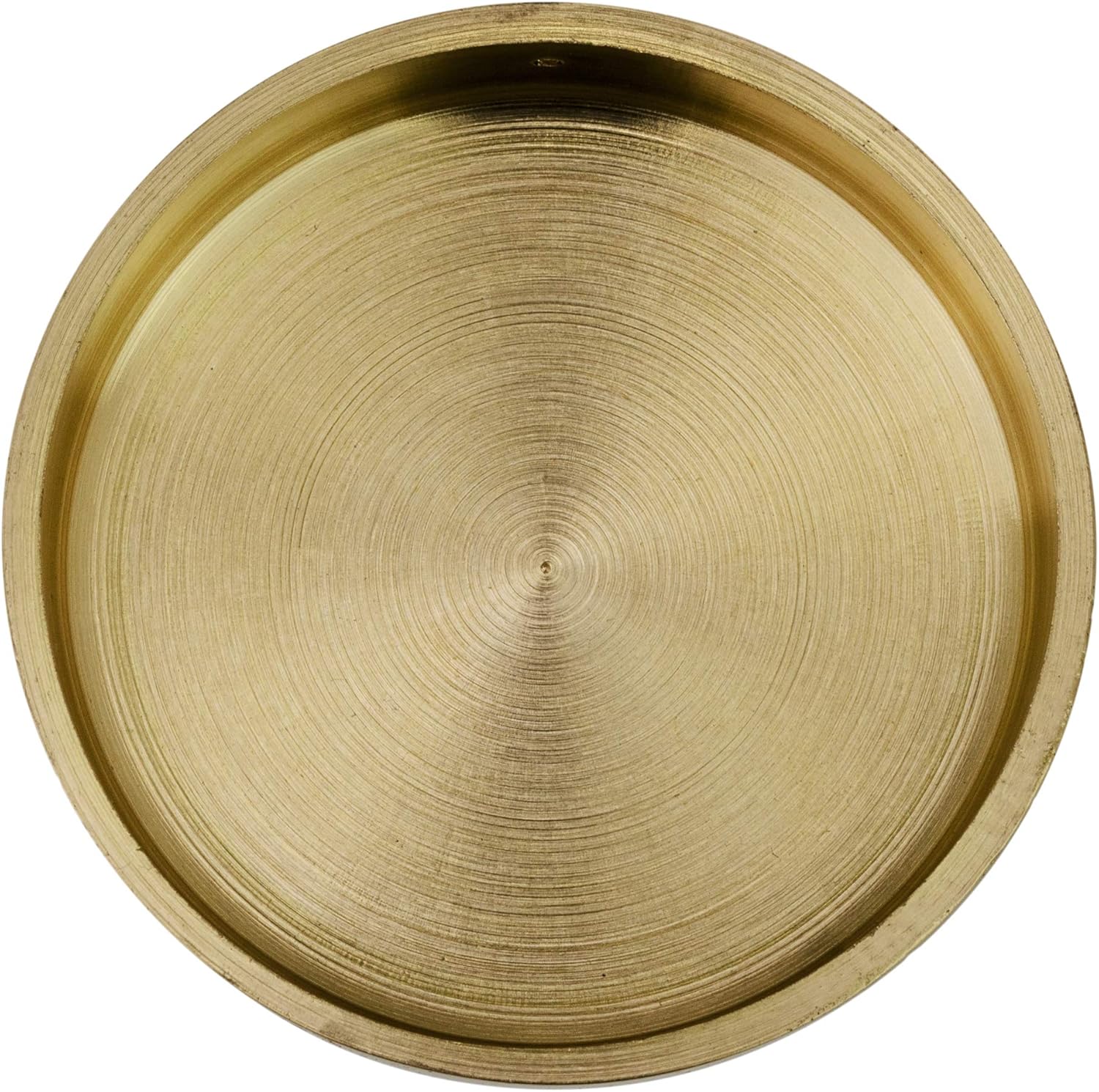 UK Brass Castor Cups (Set of 4) - Solid Polished Brass - Antique Vintage, 54 mm Durchmesser, 12 mm Tiefe - Image 3