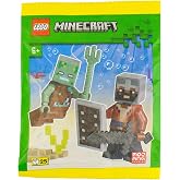 LEGO Minecraft Mini Set: Hero with Drowned Minifigure