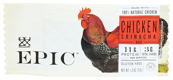 EPIC PROVISIONS CHICKEN SRIRACHA BAR, 1.3 OZ