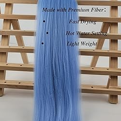 Blue Braiding Hair Pre stretched Ez Braid Knotless