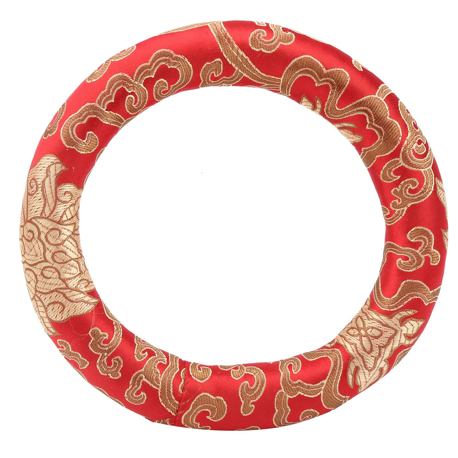 Ring Bowl Cushion, Hand‑Sewn Crystal Mug Washer Support Reducing Noise Combination of Classical and Modern