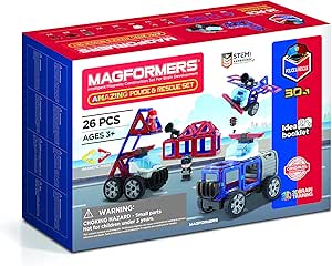Rescue Set Magnetic Construction Toy 