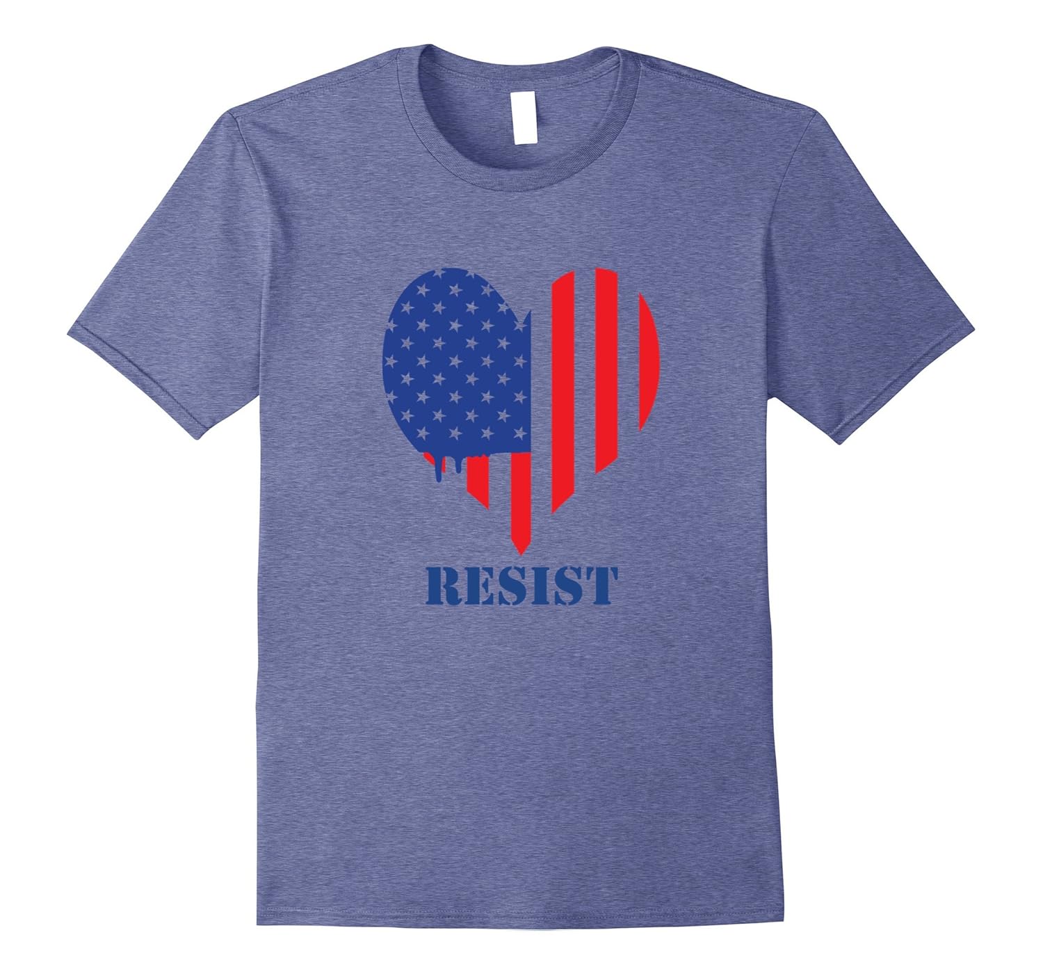 Resist Spread Love July 4th Patriot T-Shirt-anz