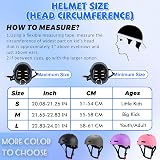 LOKJIJI Kids Bike Helmet Adjustable Youth Adult Multi-Sport Cycling Skating view 2