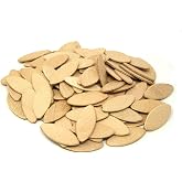 WEN 20 Birch Wood Biscuits for Woodworking, 100 Pack (JN122B)