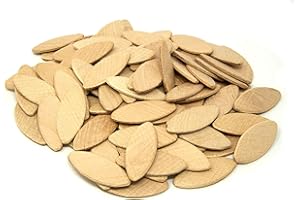 WEN JN122B #20 FSC-Certified Birch Wood Biscuits for Woodworking, 100 Pack