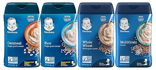 Gerber Baby Cereal Basic Flavor Variety Pack Combo- 8oz: Oatmeal